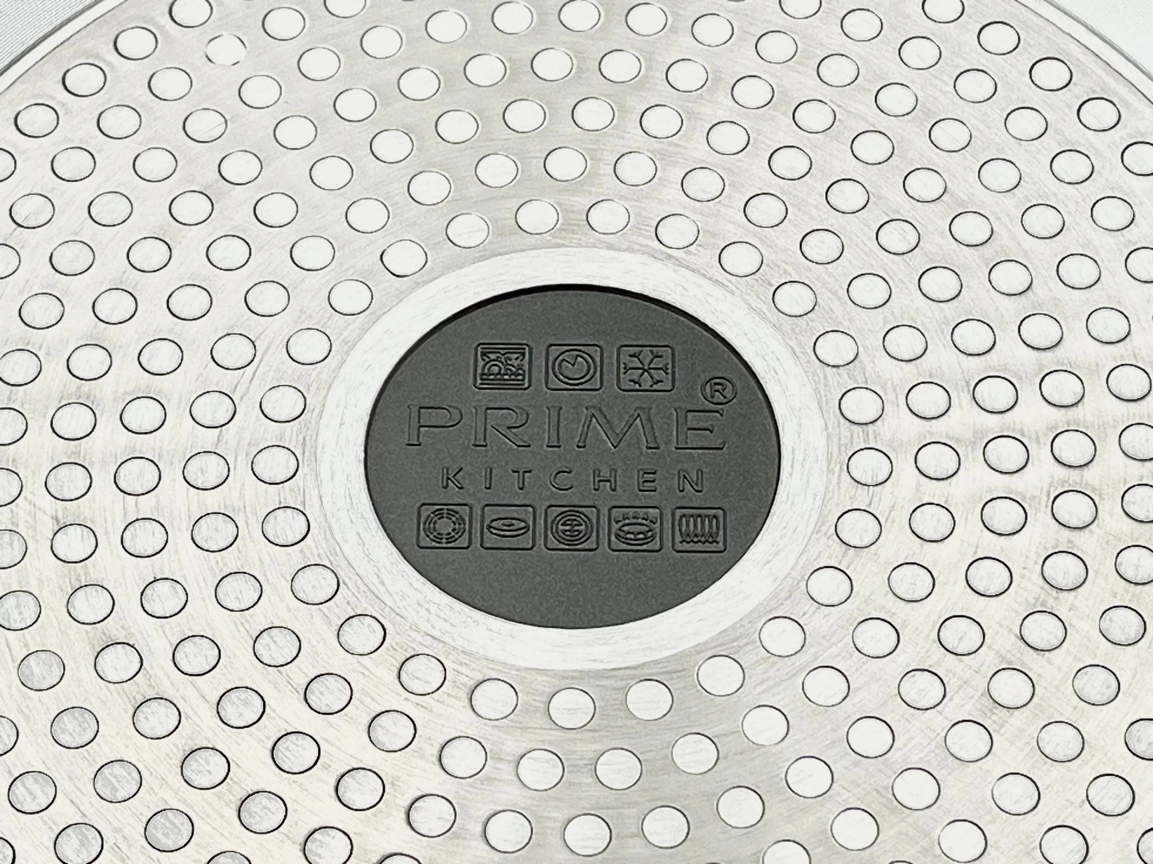 Prime Kitchen 12-teiliges Kochtopfset Diamant-Style – Induktionsgeeignet, Aluminium mit Keramikbeschichtung, Glasdeckel & Antihaft, 3 Farben Prime Deluxe GmbH