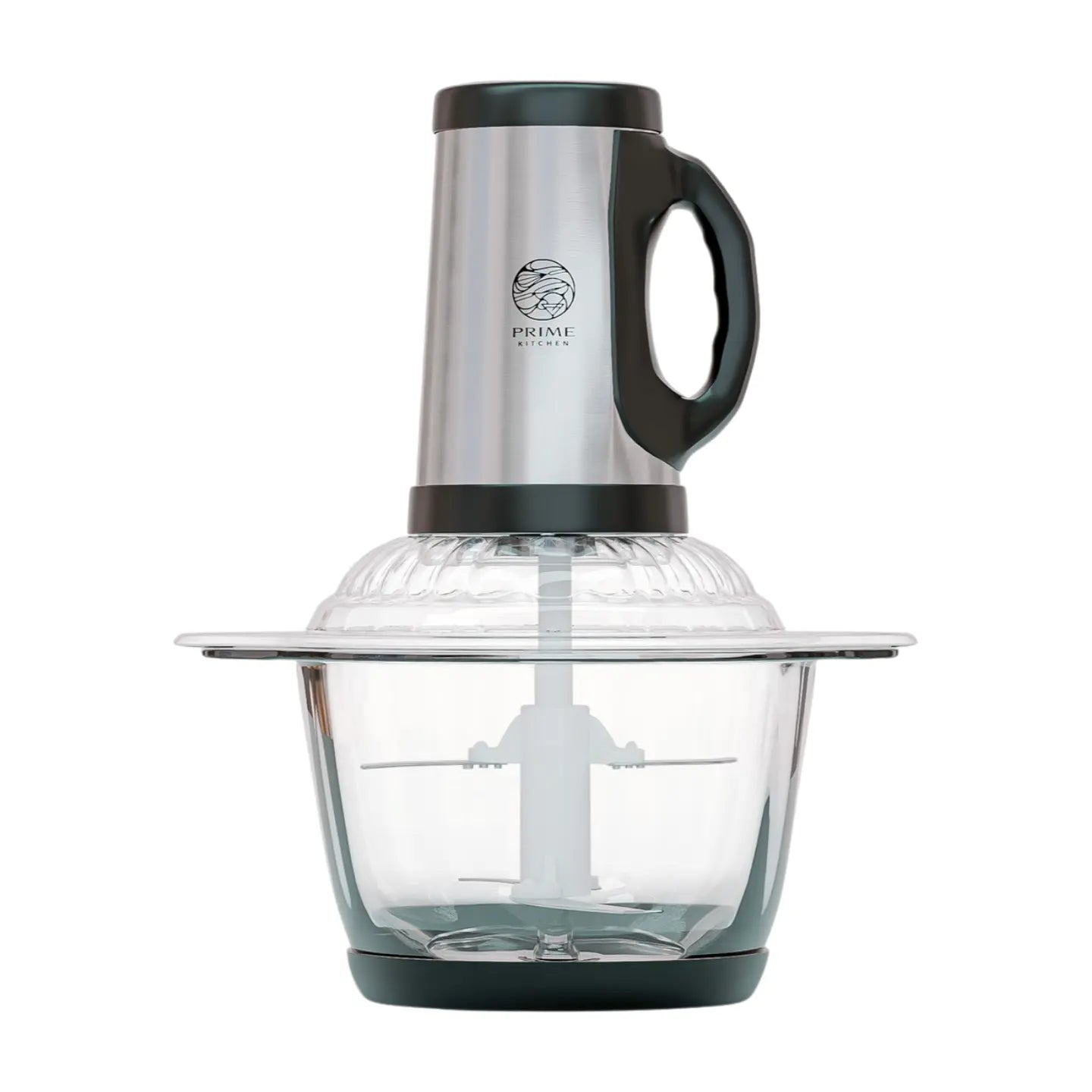 Prime Kitchen Elektrischer Zerkleinerer – 2L, 3L, 5L Glasbehälter – Edelstahlklingen & 3 Stufen für Gemüse, Fleisch, Nüsse & Eis Prime Deluxe GmbH