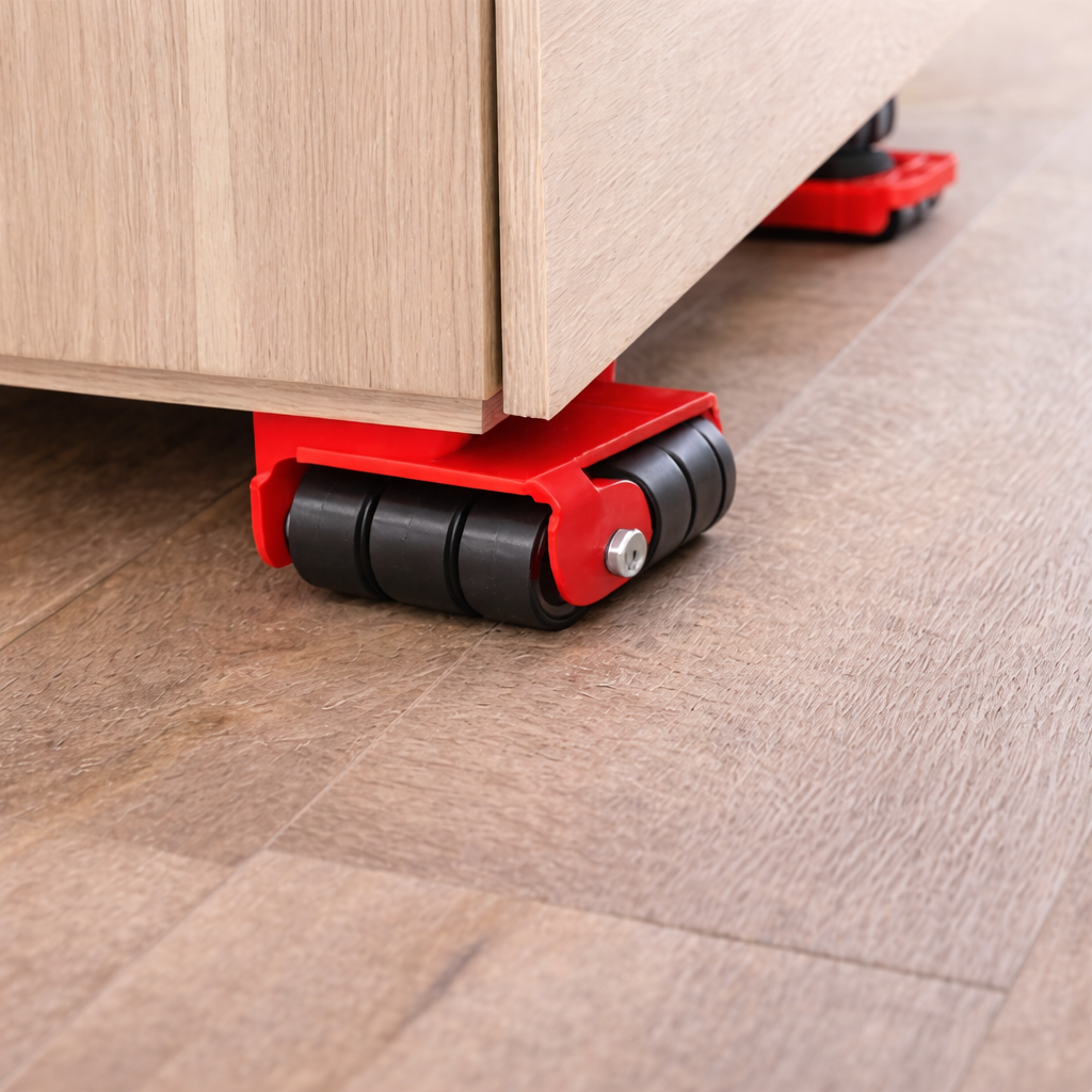 Moving Helpers Transportroller Set – Umzugshelfer mit Möbelheber bis 150 kg