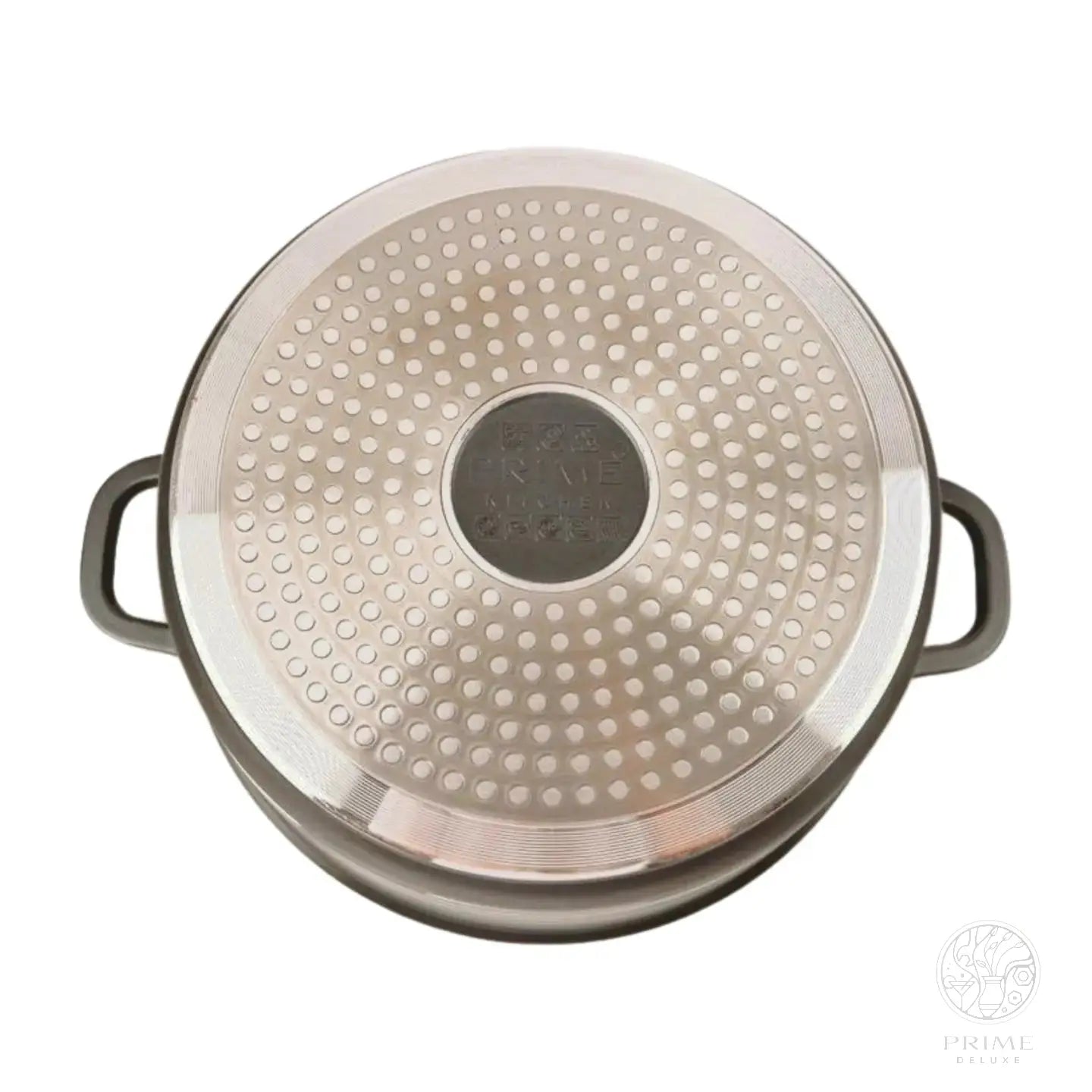 Keramik Kochtopf Einzelgrößen 20–44 cm – Induktionsgeeignet mit Gummideckel & Dampfsymbol Prime Deluxe GmbH