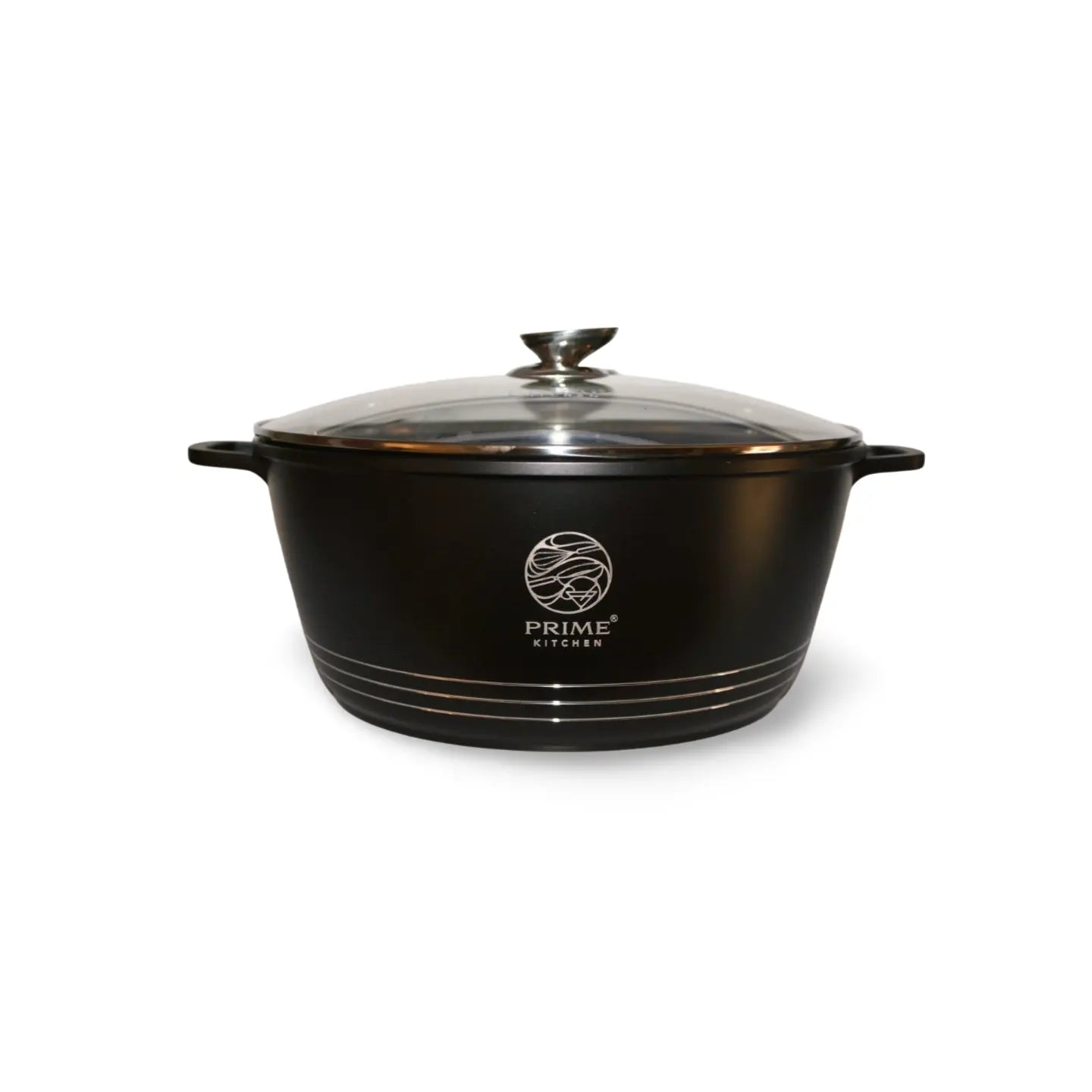 Keramik Kochtopf Einzelgrößen 20–44 cm – Induktionsgeeignet mit Gummideckel & Dampfsymbol Prime Deluxe GmbH