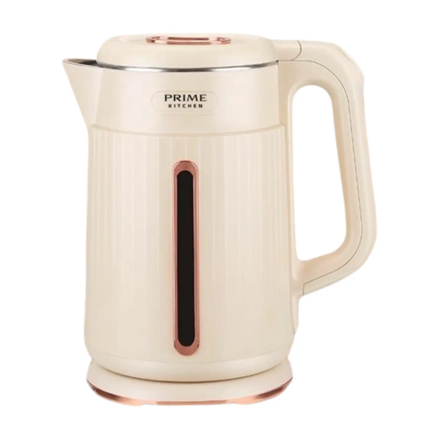 Prime Kitchen Wasserkocher 2L Elektrischer Beige