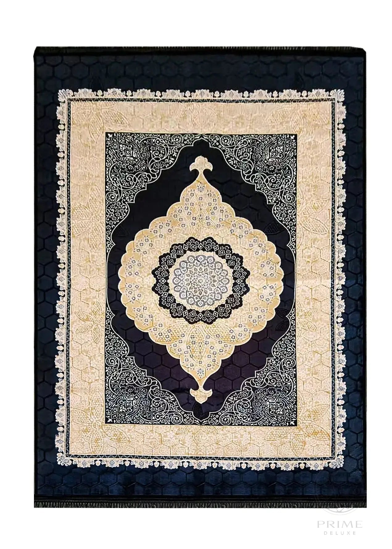 Rutschfester Teppich 200x300 cm – Weicher Designerteppich mit orientalischem Muster – Grau, Schwarz, Beige oder Rot Prime Deluxe GmbH