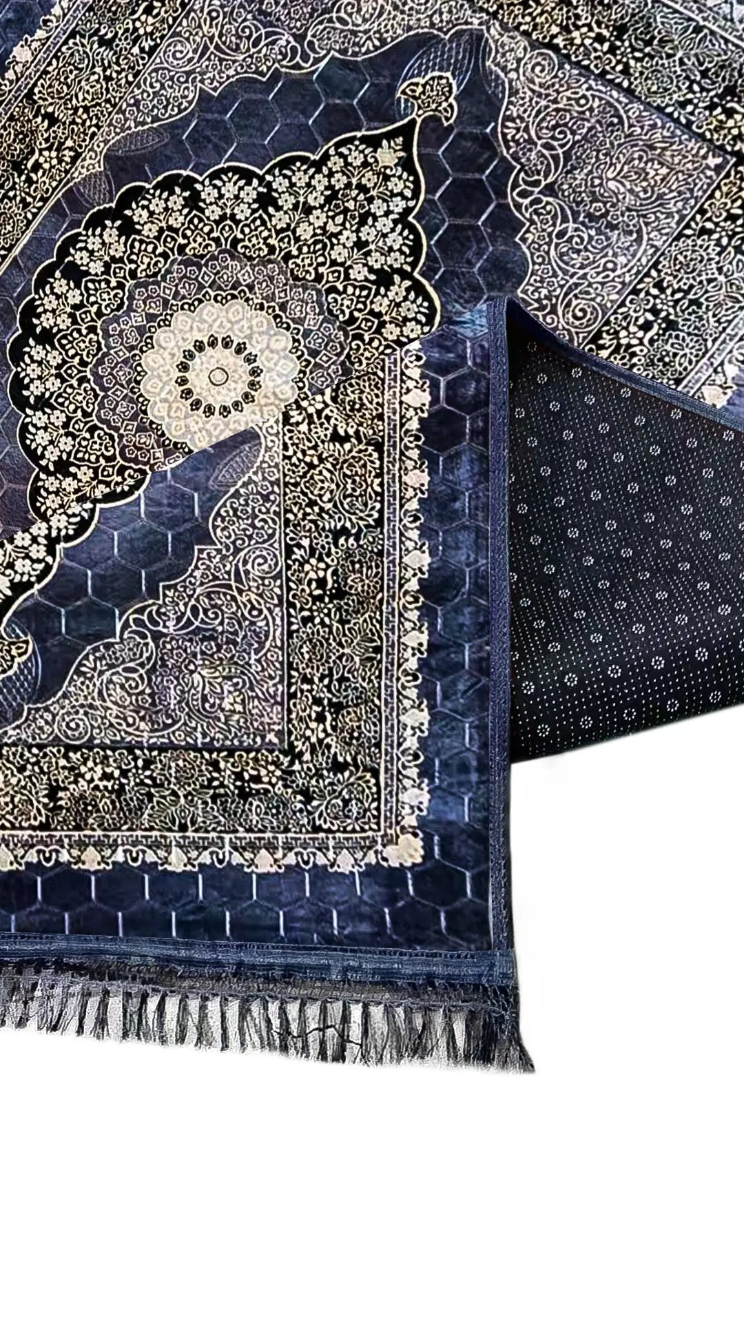 Rutschfester Teppich 200x300 cm – Weicher Designerteppich mit orientalischem Muster – Grau, Schwarz, Beige oder Rot Prime Deluxe GmbH