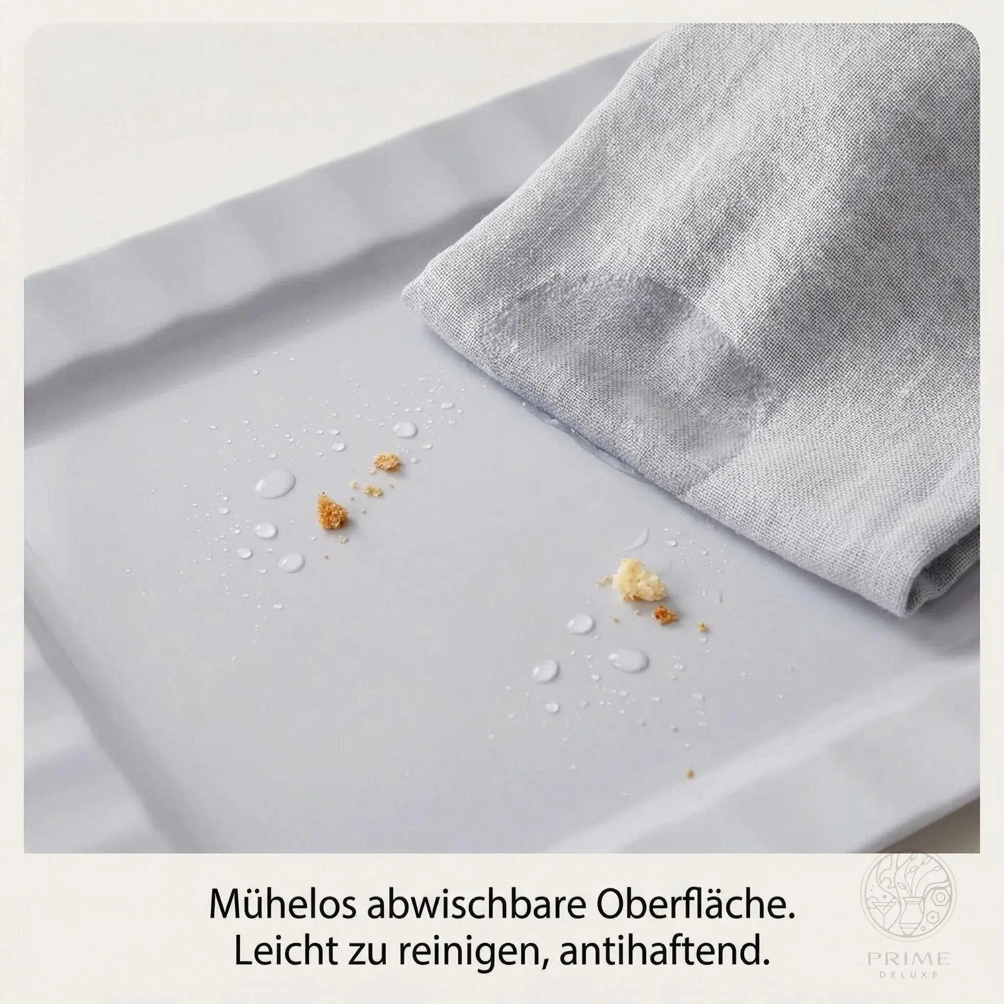 Melamin Servierteller Weiß | Quadratisch & Rechteckig Prime Deluxe GmbH