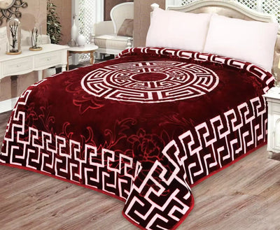 Prime Homely Kuscheldecke 200x240cm – 4kg schwere Luxusdecke mit edlem Muster – Winterdecke Prime Deluxe GmbH