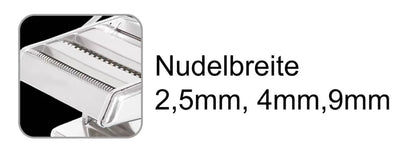 4-in-1 Nudelmaschine aus Edelstahl – Pasta Maker für Spaghetti, Tagliatelle & Lasagne Prime Deluxe GmbH