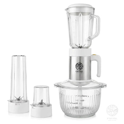 Prime Kitchen® Küchenmaschine 4-in-1 | Mixer · Smoothie · Kaffeemühle · Zerkleinerer Prime Deluxe GmbH