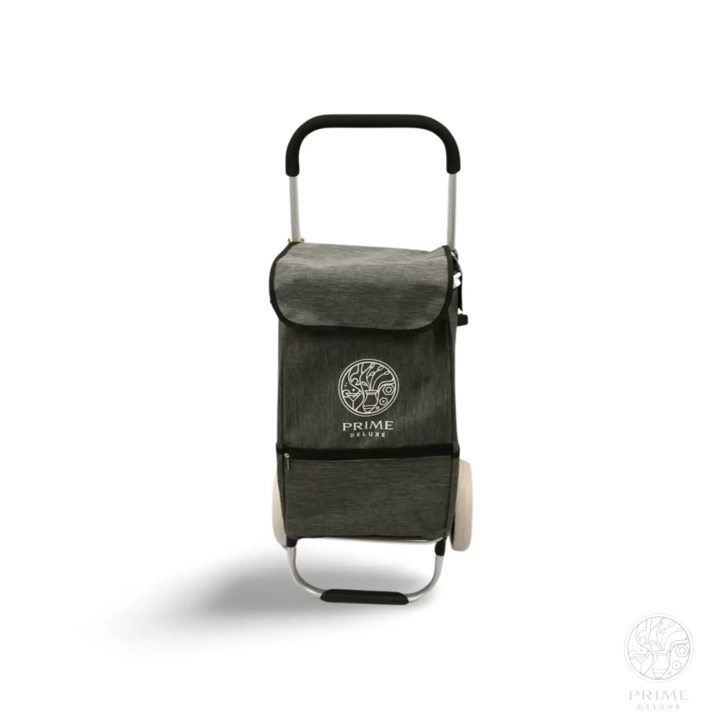 Prime Deluxe Einkaufstrolley – Faltbarer Hackenporsche mit großen Rädern & Tasche (verschiedene Farben) Prime Deluxe GmbH