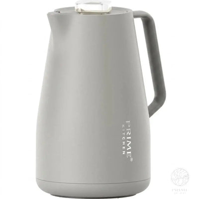 Prime Kitchen Thermoskanne 2L – Doppelwandige Isolierung, 12h heiß & 24h kalt, Einhand-Bedienung, Modernes Design mit Gold oder Silber Akzenten Prime Deluxe GmbH