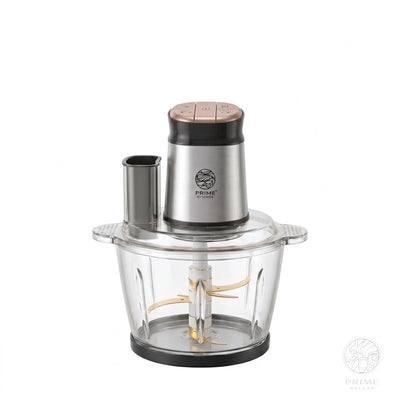 Prime Kitchen Multifunktions-Zerkleinerer aus Glas – Elektrischer Küchenzerkleinerer 3L / 5L mit 3 Geschwindigkeiten & Pulsfunktion Prime Deluxe GmbH