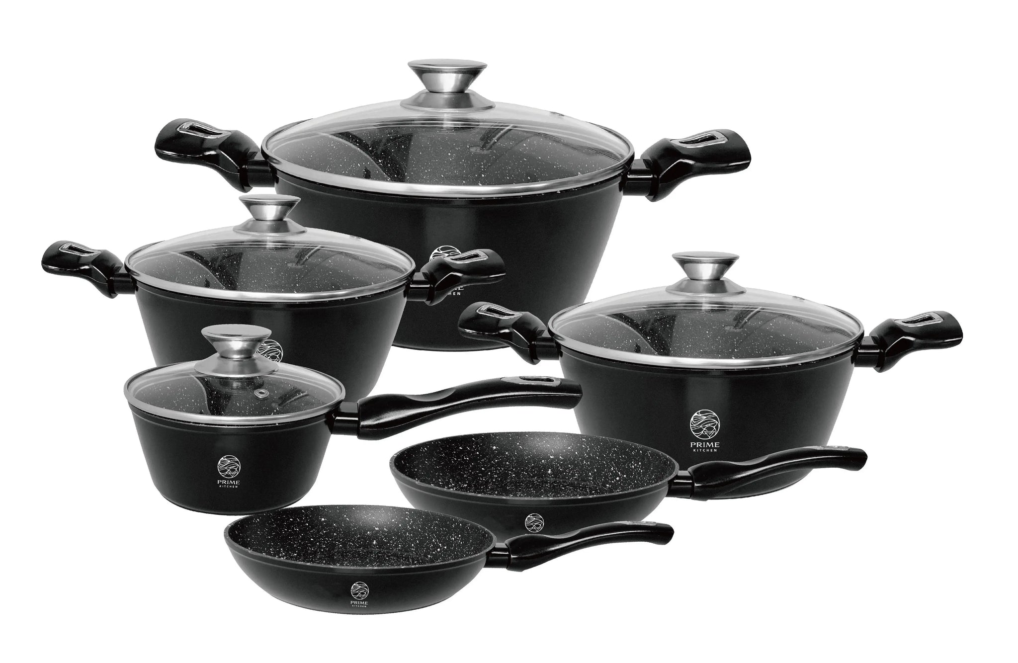 Prime Kitchen pot set 10 pieces – pots and pans set induction